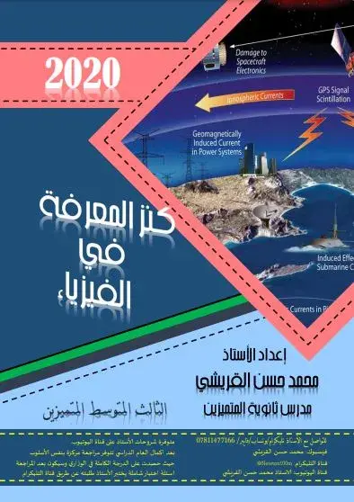 ملزمة فيزياء ثالث متوسط متميزين 2022 - 2021