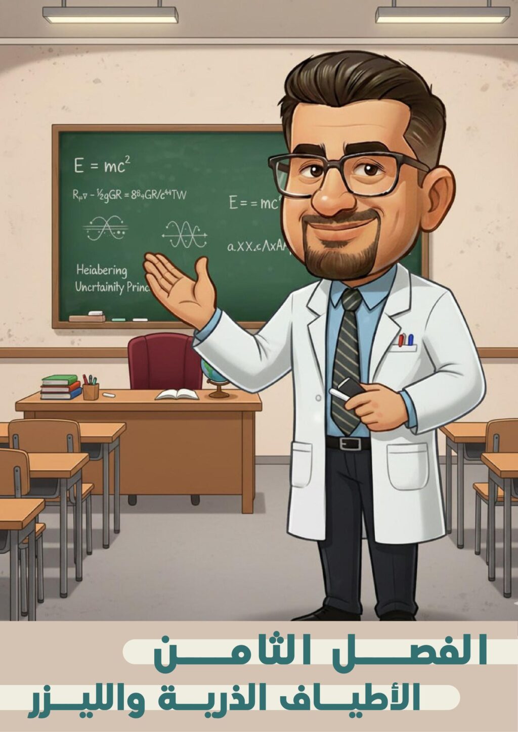 ملزمة فيزياء حيدر ديوان السادس العلمي 2026 الفصل الثامن PDF