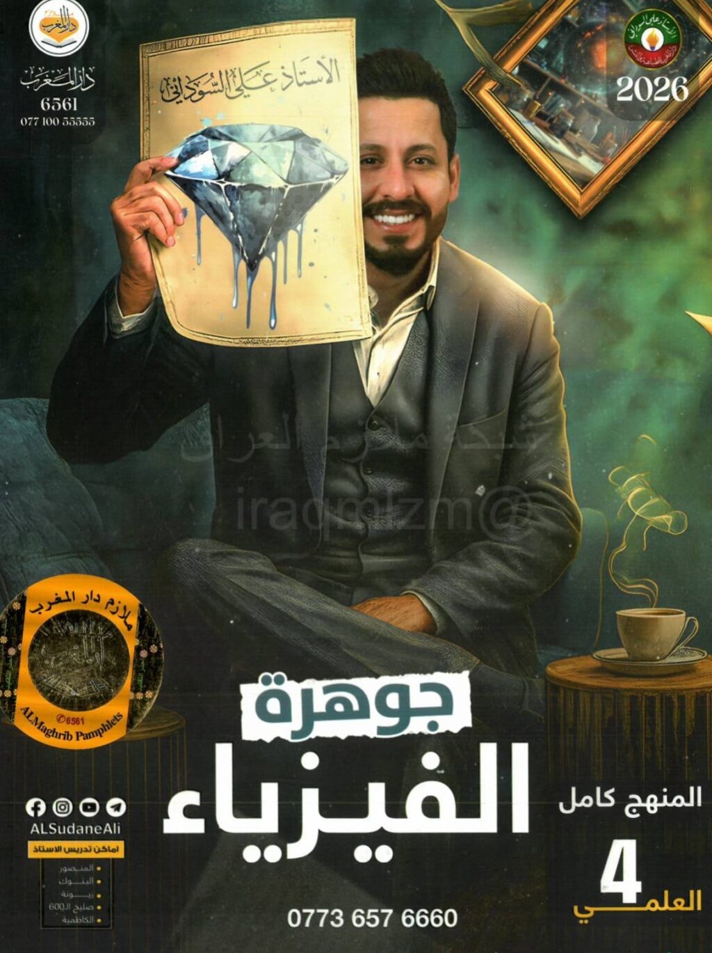 ملزمة فيزياء علي السوداني الرابع العلمي 2026 PDF