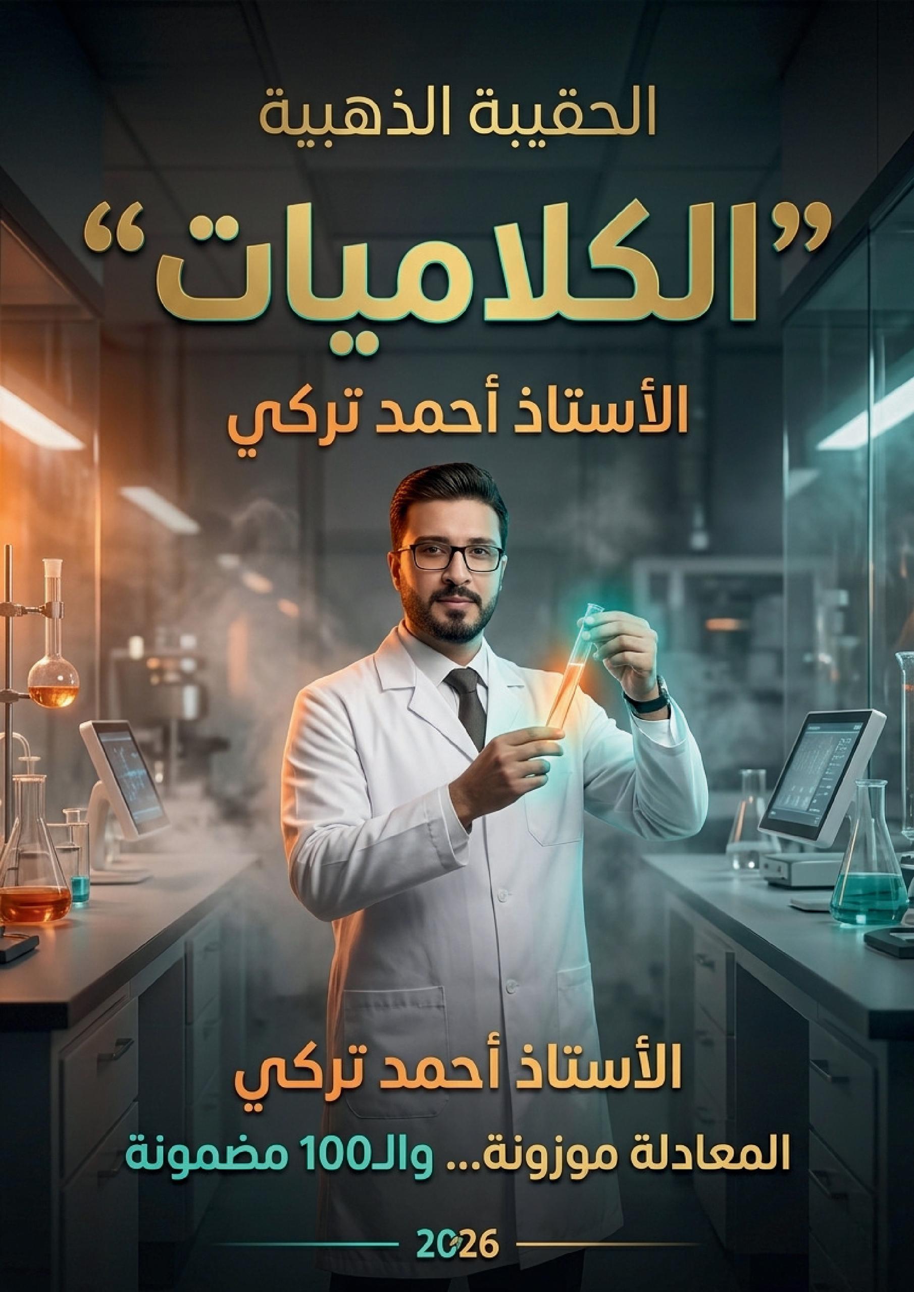 ملزمة كلاميات الكيمياء احمد تركي السادس العلمي 2026 PDF